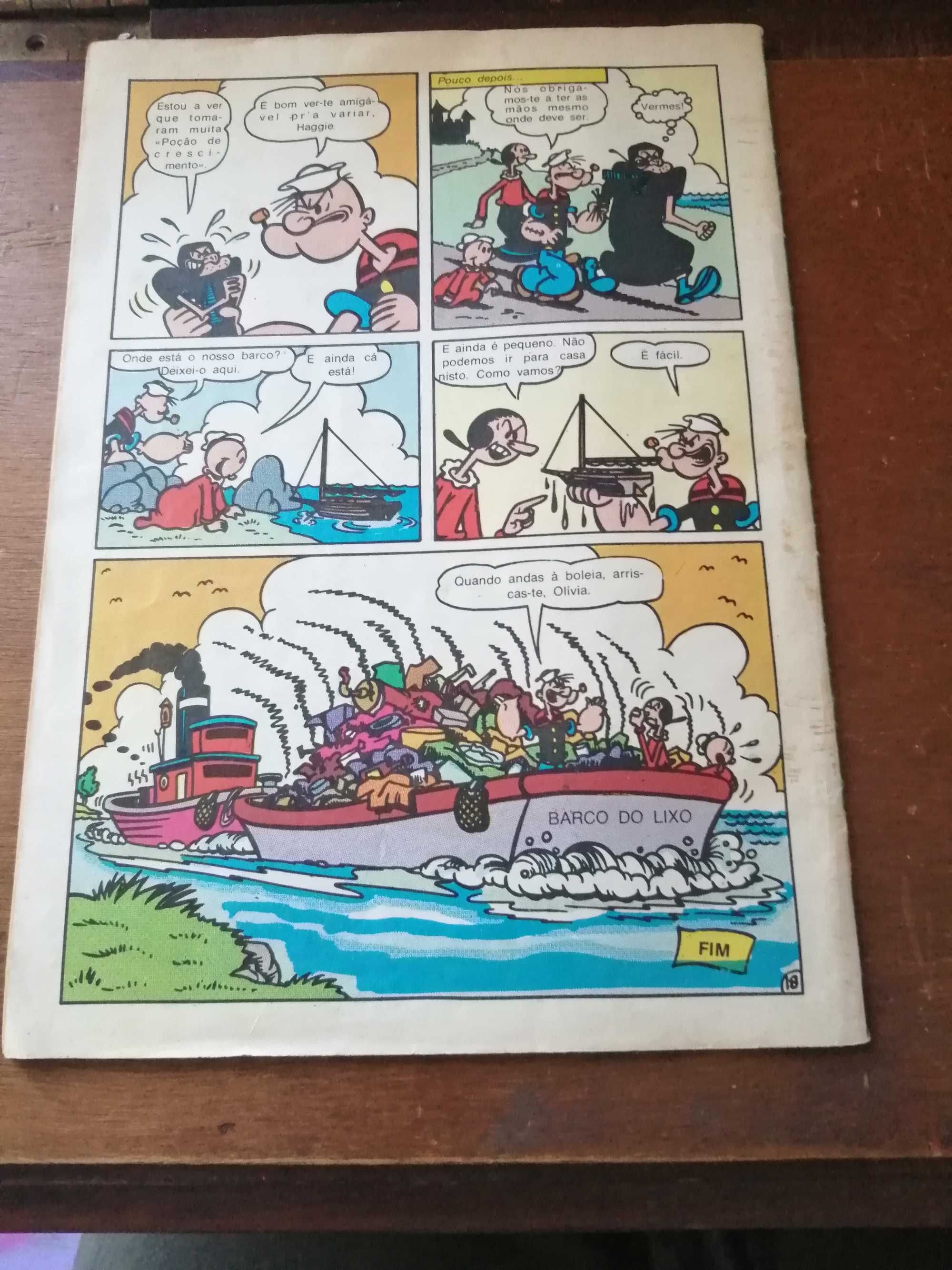 Livro Popeye o marinheiro
