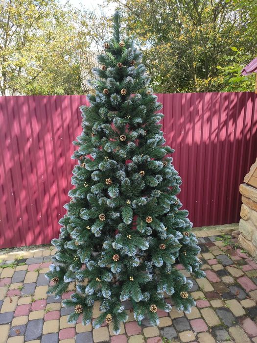 Не КИТАЙ‼️ Елка искуственная с шишками клас ПВХ Кармен 1.3-2.5м