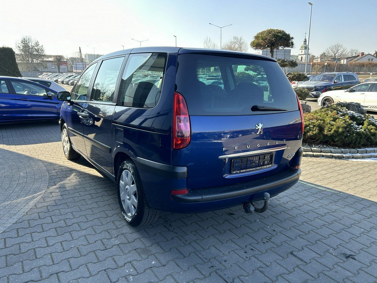Peugeot 807 klimatronic, tempomat, 7 osobowy, multifunkcja, benzynka, hak