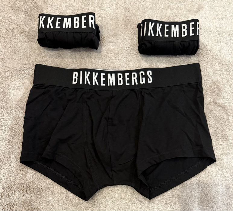 Боксери труси чоловічі комплект 3шт Bikkembergs