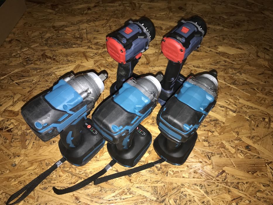 Шуруповерт 1/4hex гайковерт 1/2 18v  посадка макіта