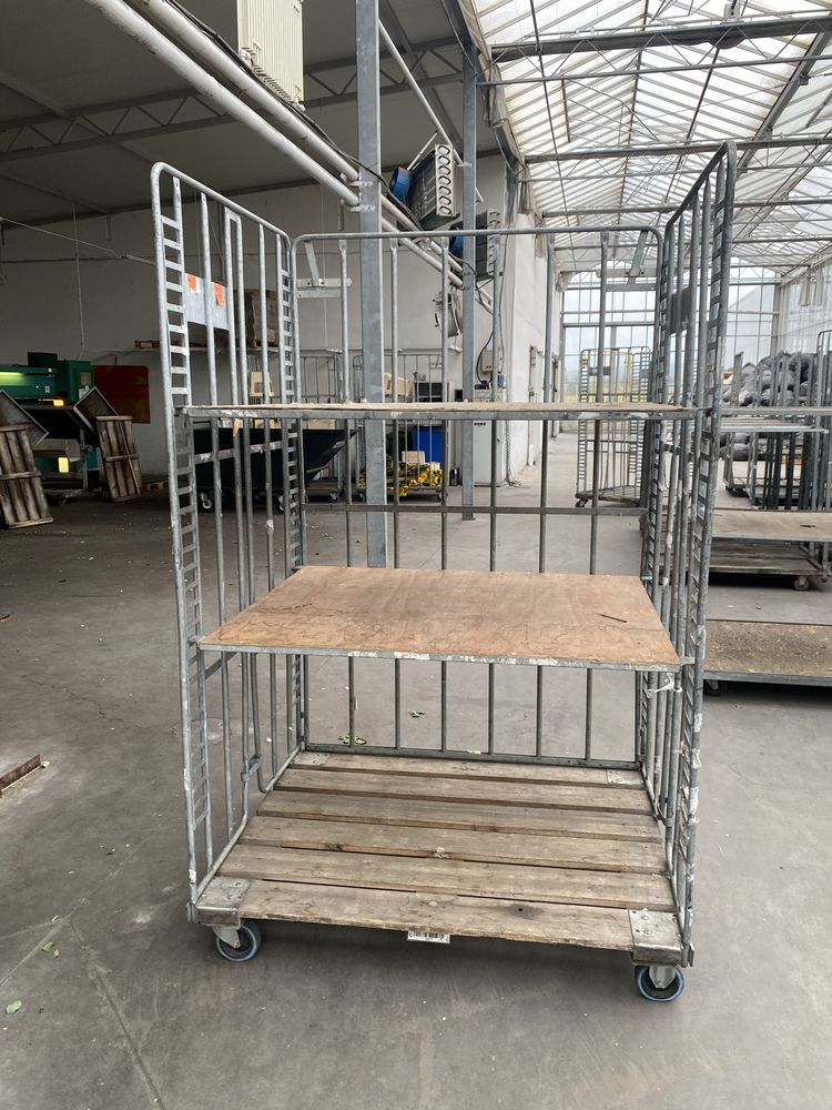 Wózek transportowy klatkowy giełdowy kooi