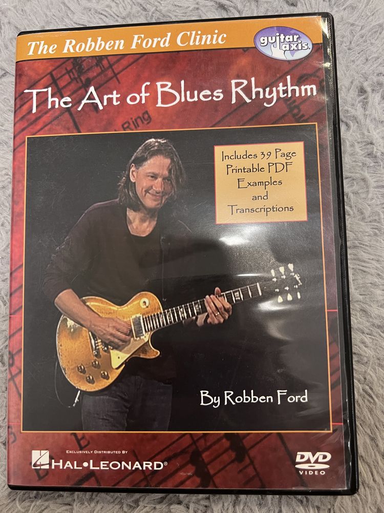 The art od Blues Rhythm. DVD. Roben Ford. Nauka gry na gitarze.