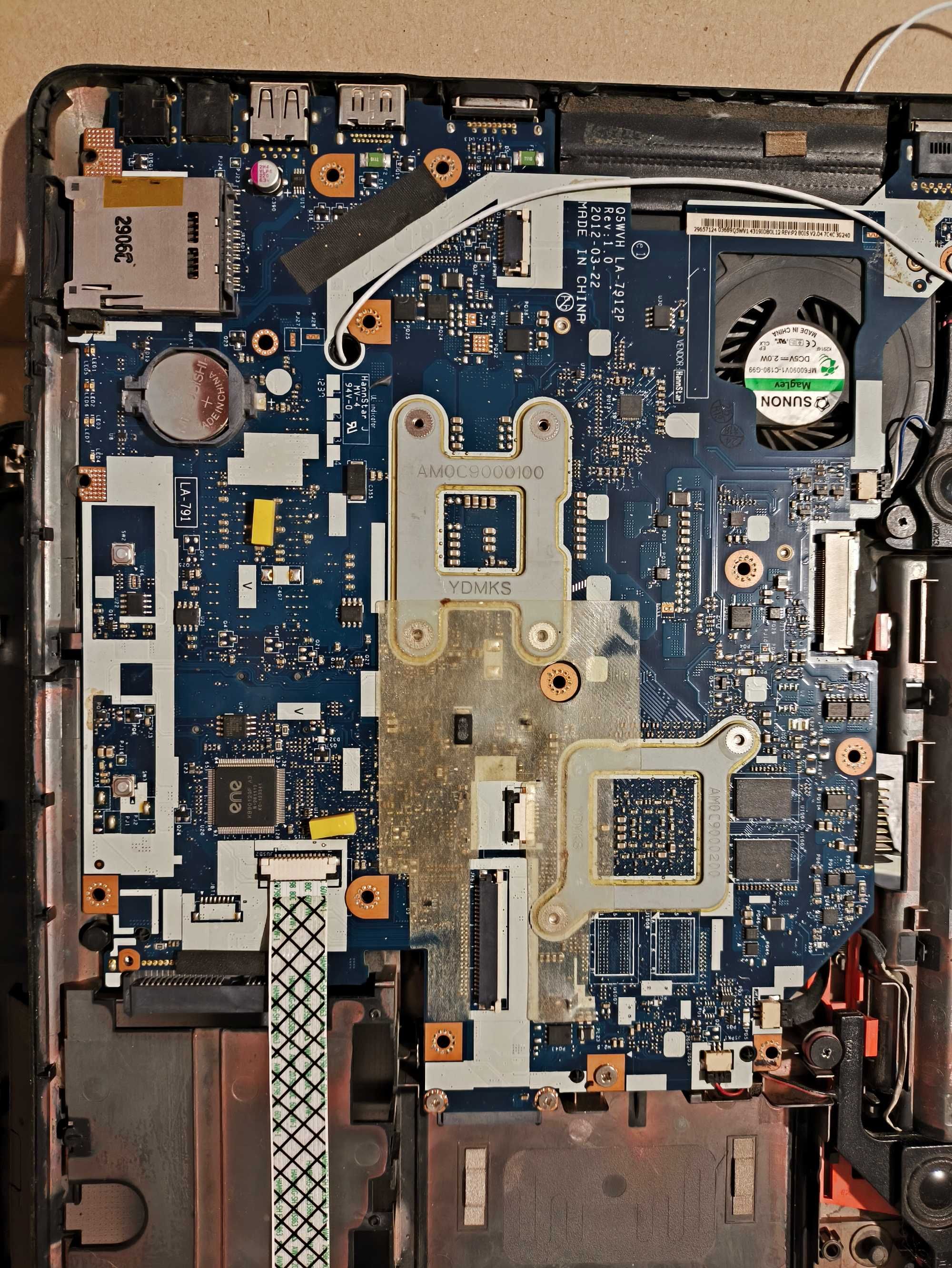 Разбор acer aspire e1 q5wph