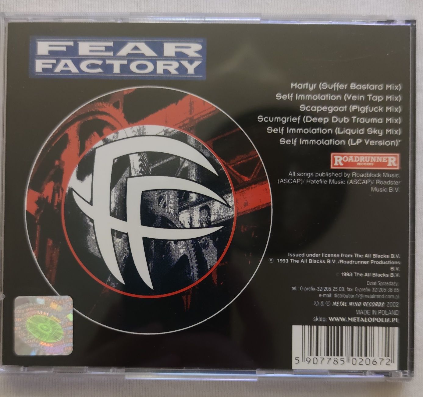 Fear Factory, Biohazard, The Prodigy