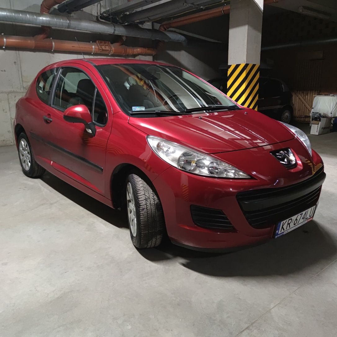 Peugeot 207 1.4 benzyna Lift Salon PL Bezwypadkowy 47tys Przebiegu