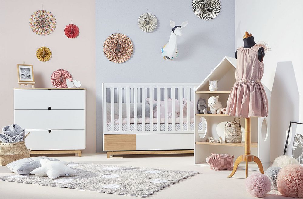 Łóżeczko dziecięce Bellamy Nomi 70x140 + materac