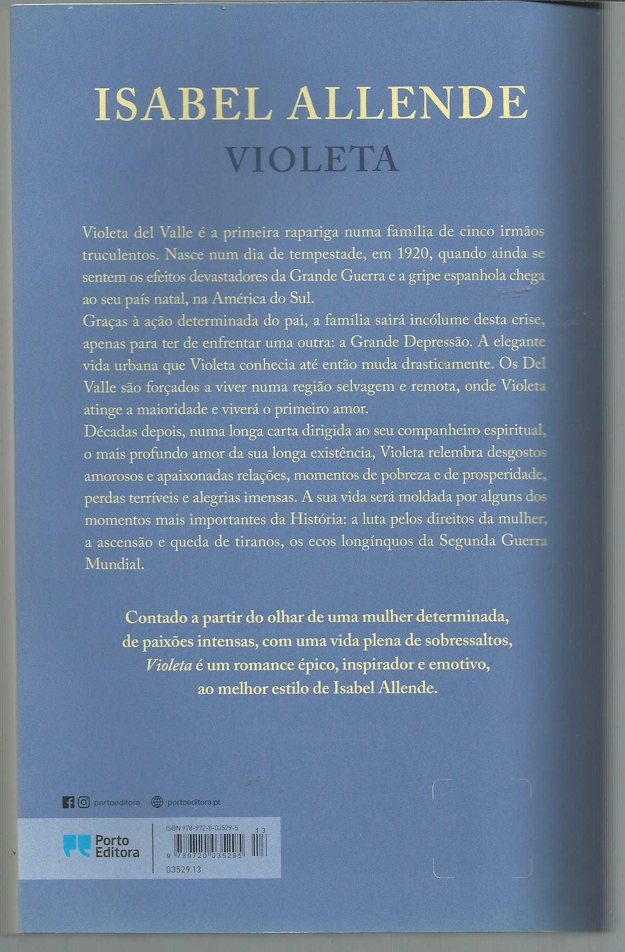 Isabel ALLENDE --- Violeta (2022)