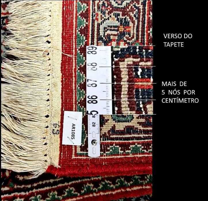 2 tapetes PERSAS BIDJAR, Lã s/Algodão, manuais, 135x67 cm / 130x70 cm