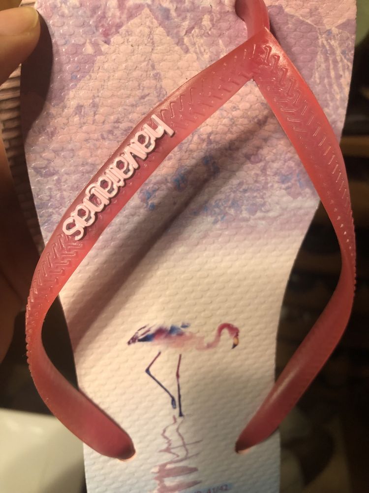 Havaianas 40/41 slim rosa