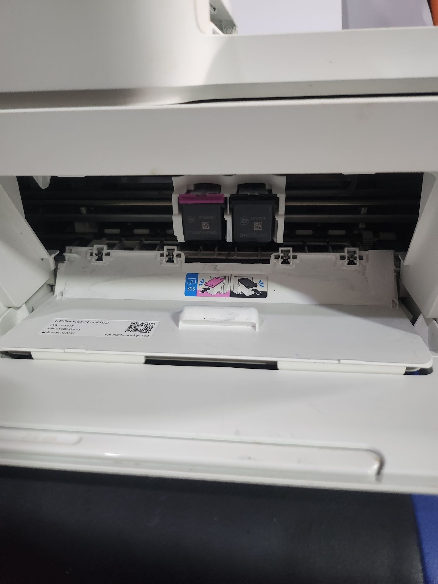 Принтер HP Deskjet Plus 4110 НЕРОБОЧИЙ