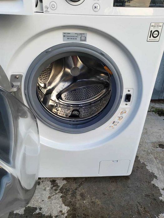 Пральна машина з сушкою LG F2J6HGOW Direct Drive Inverter . Доставлю!