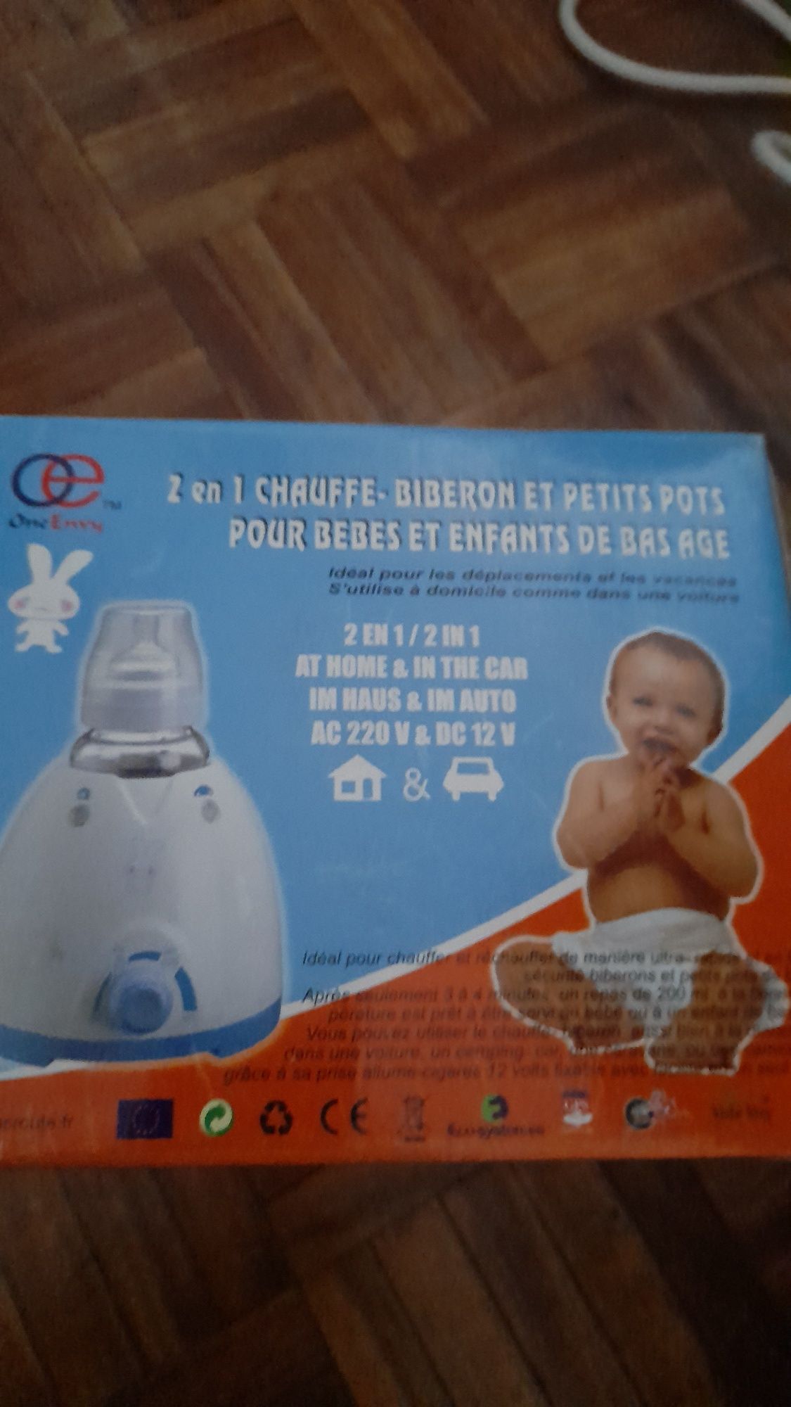 Aquecedor de biberons + discos térmicos 2 em 1, com oferta!