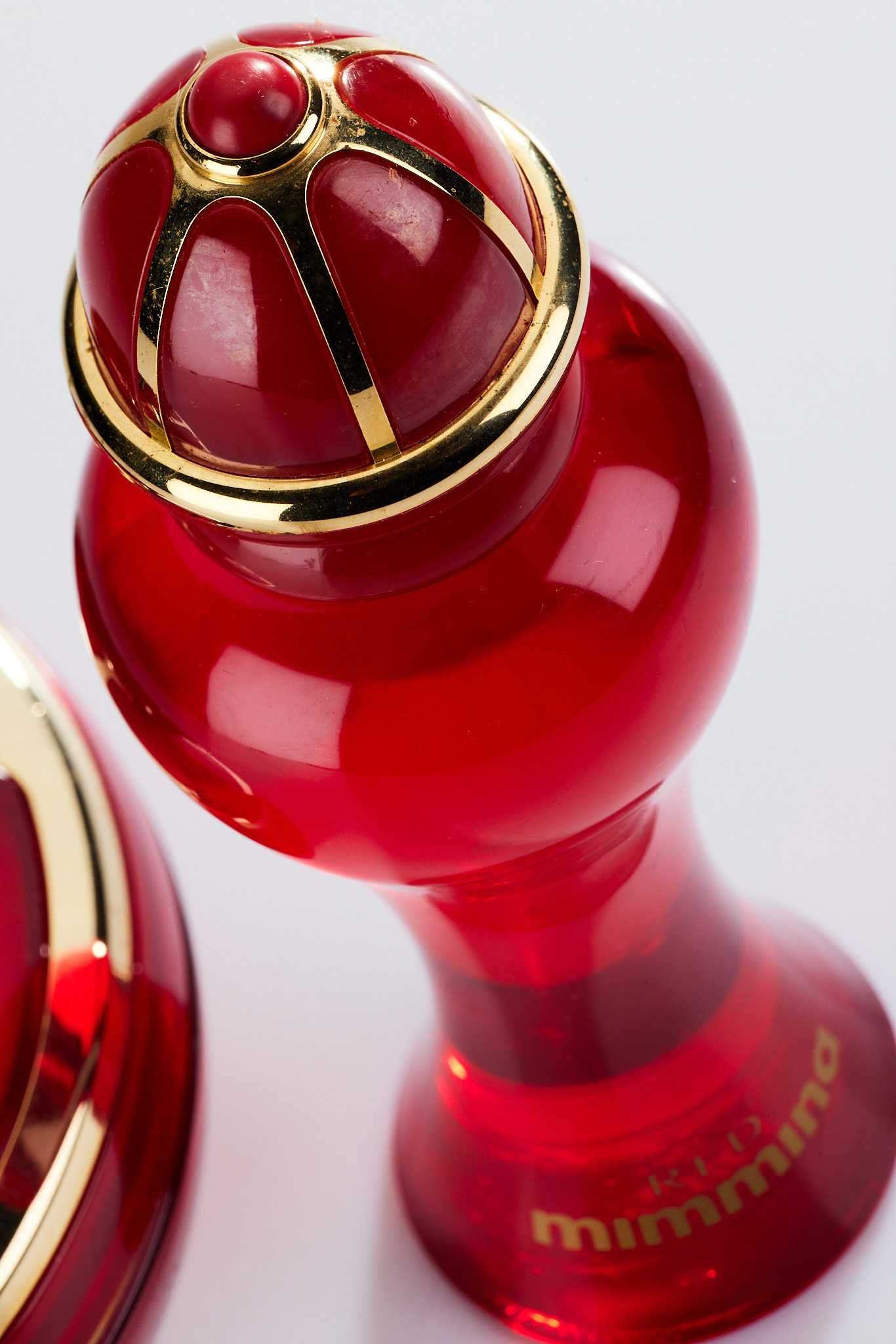 Mimmina Red perfumy pudełka po perfumach kolekcjonerskie