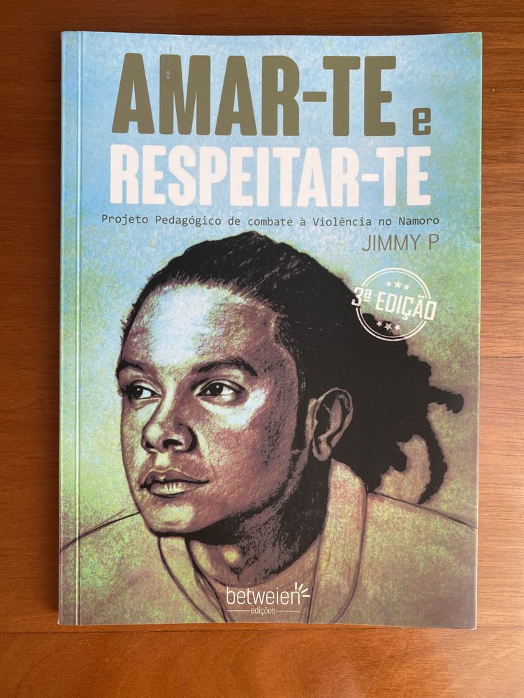 Livro “amar-te e respeitar-te” jimmy p autografado