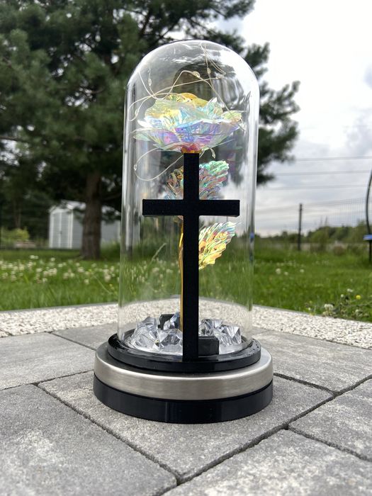 Znicz Solarny Wieczna Róża Pamięci