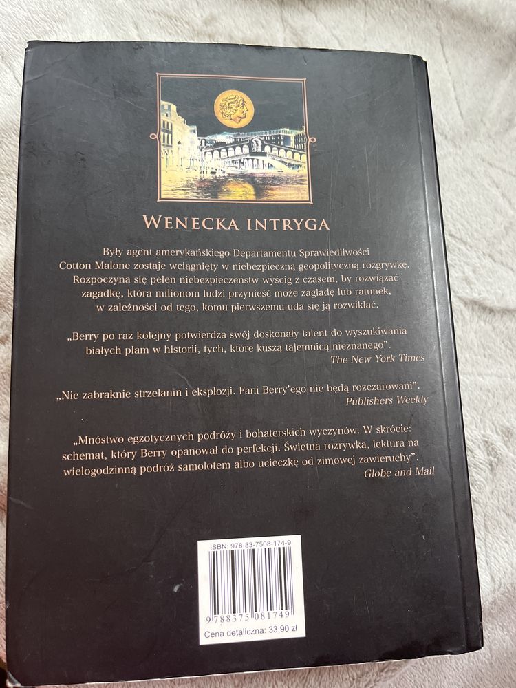 Wenecka intryga Steve Berry