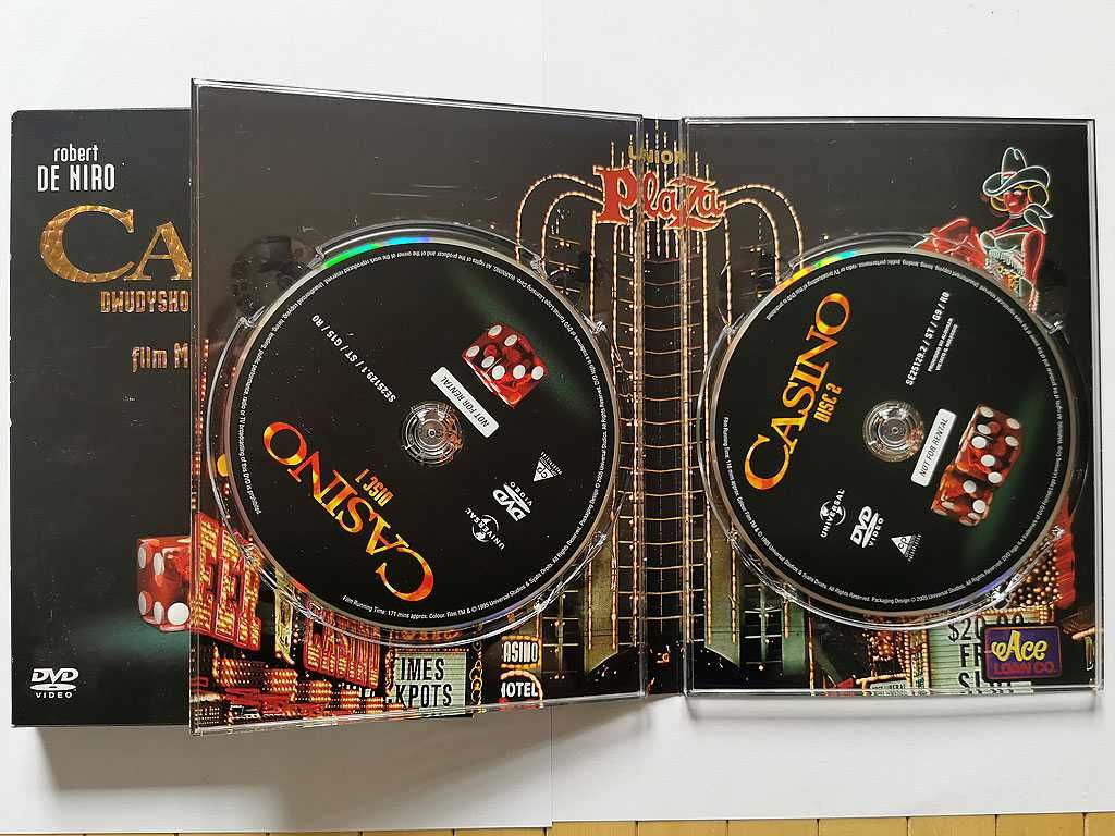 Kasyno (Casino) Martin Scorsese - Edycja Specjalna 2DVD Digipack.