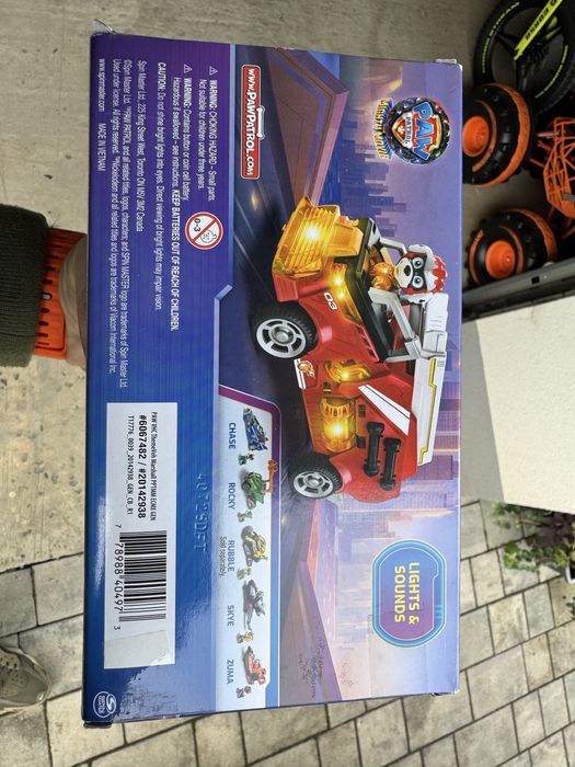 Щенячий патруль Мегакіно Пожежне авто Маршалла Paw Patrol Firetruck