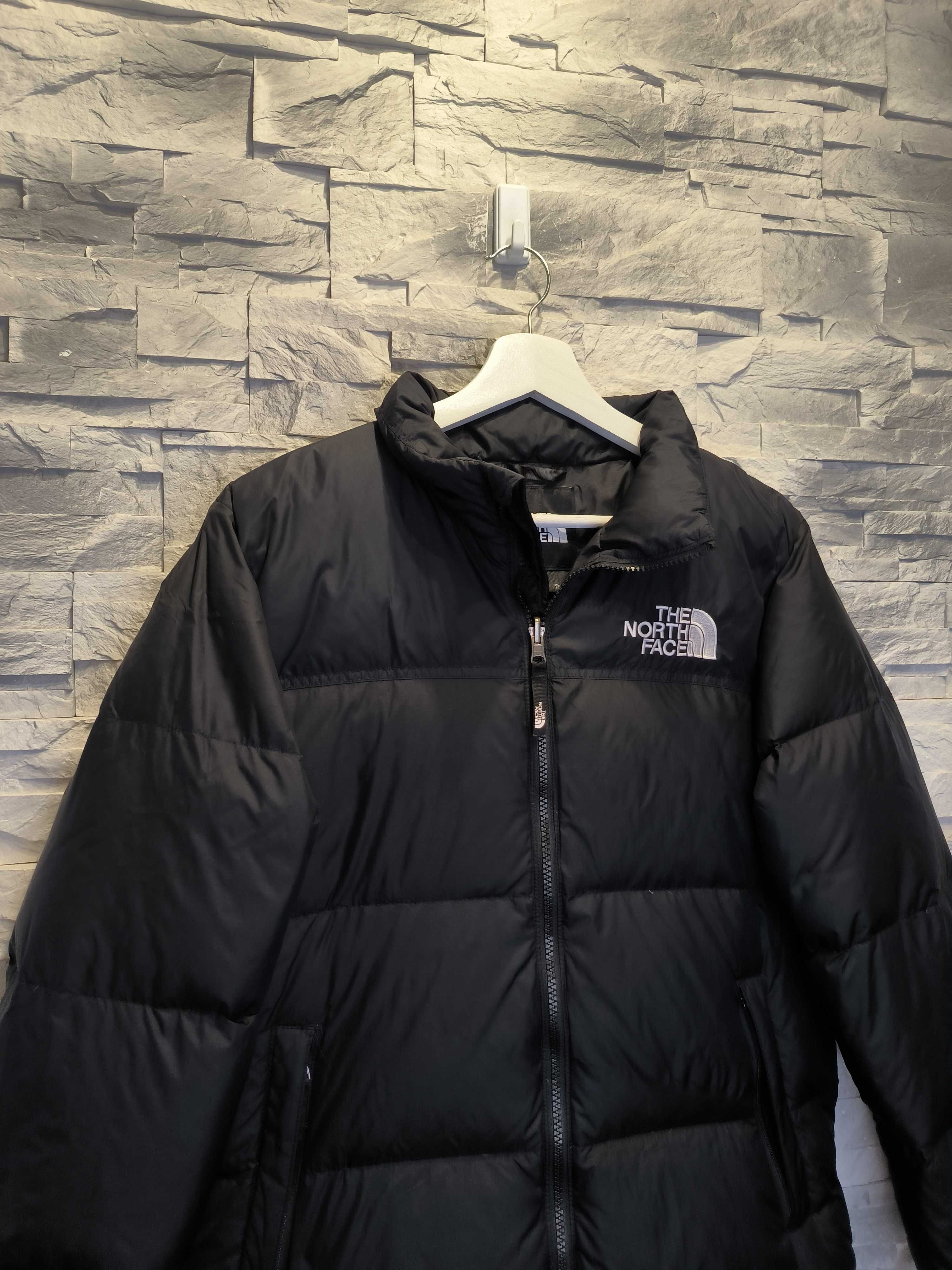 Kurtka The North Face 700 Nuptse Zimowa Puchowa Czarna