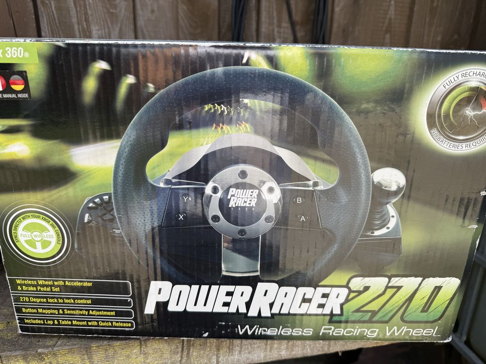 Kierownica Datel Power Racer 270 do Xbox 360
