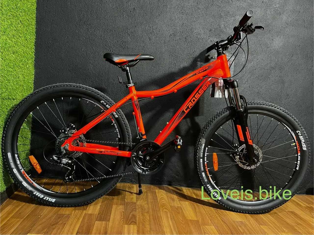 Горный алюминиевый детский велосипед Crosser Stream 24/26 Shimano 2024