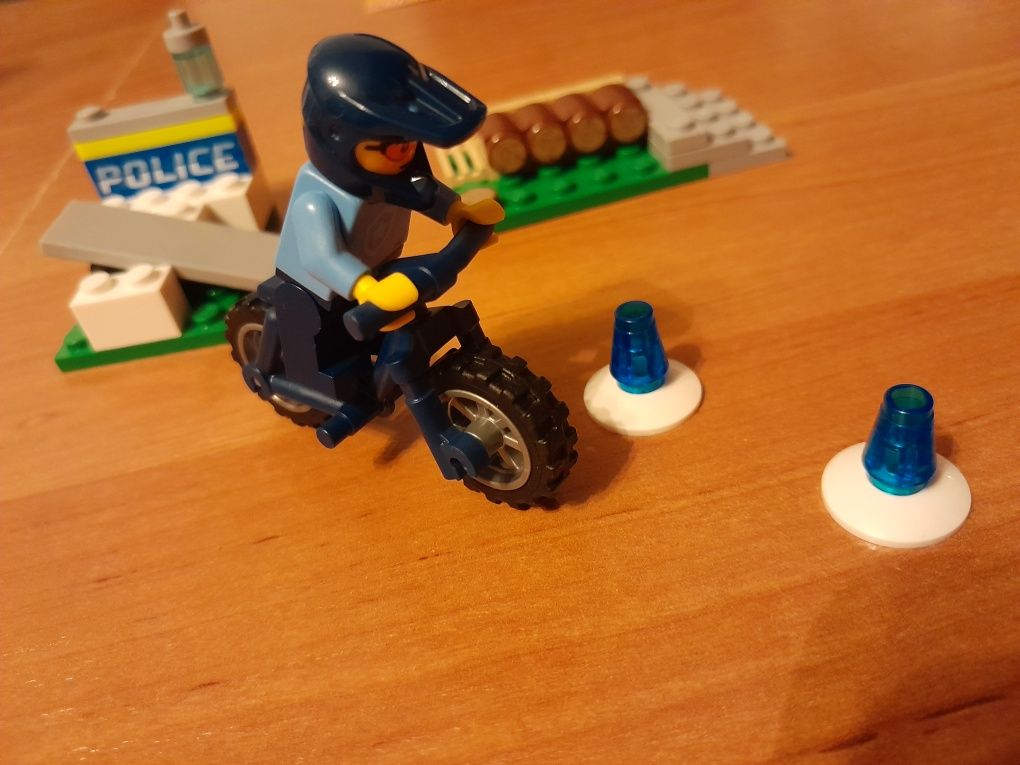 Lego city 30638 rower policyjny szkolenie.