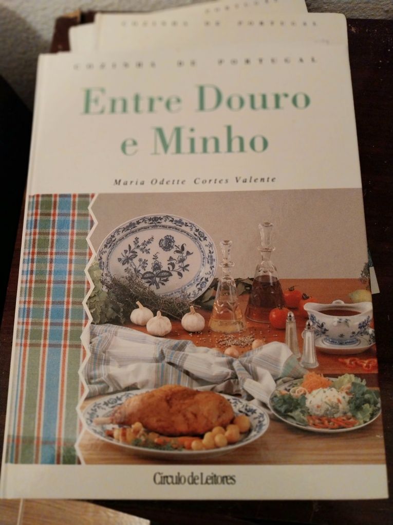 Coleção de 6 livros Cozinha de Portugal  Circulo de Leitores