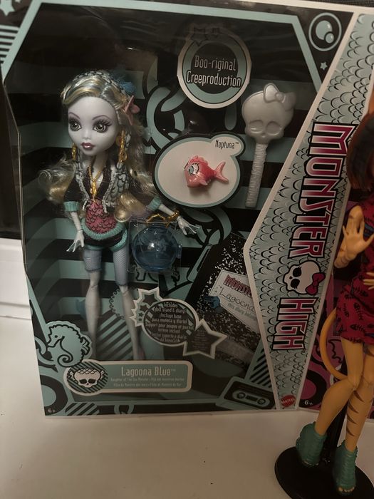 Лялька Торалей монстер хай, базова, сет репро