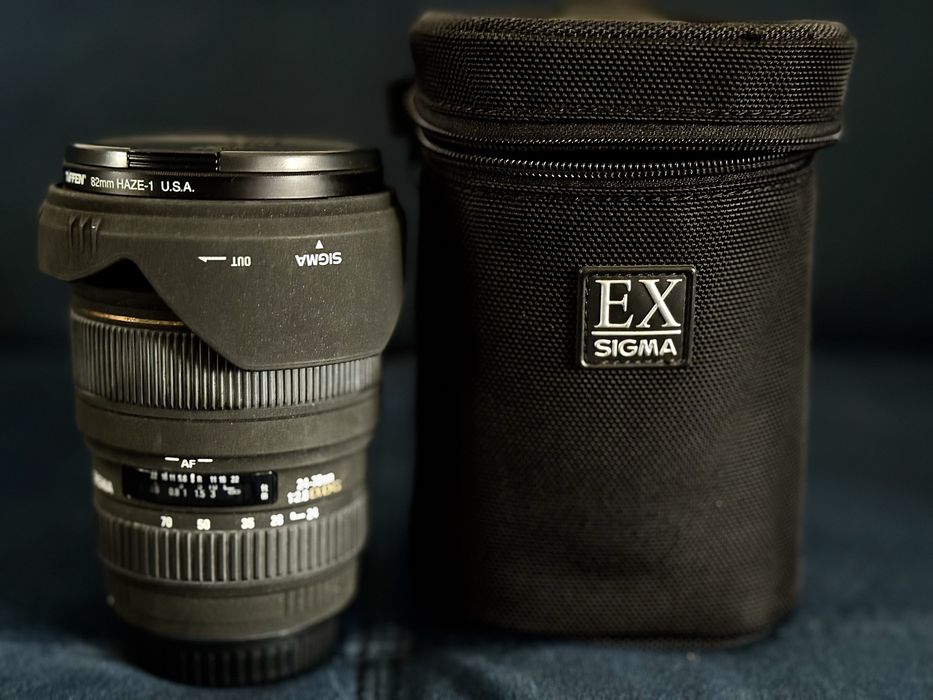 Canon EOS 5D mark IV (5tys zdjęć) + Sigma EX DG 24-70 f2.8