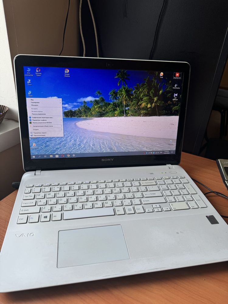 Продам ноутбук Sony Vaio SVF152A29V