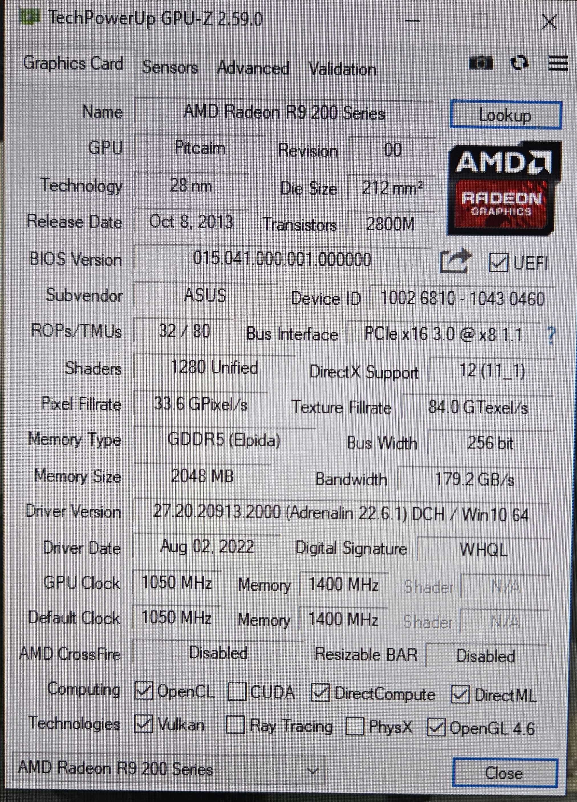 Komputer I7-860 / 16GB RAM / 256GB SSD / 2x R9 270X 2GB
