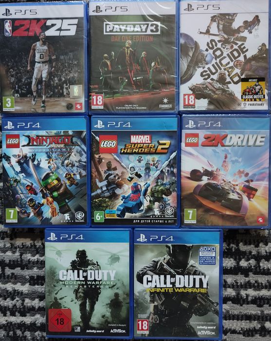 Игры для PS4 и PS5