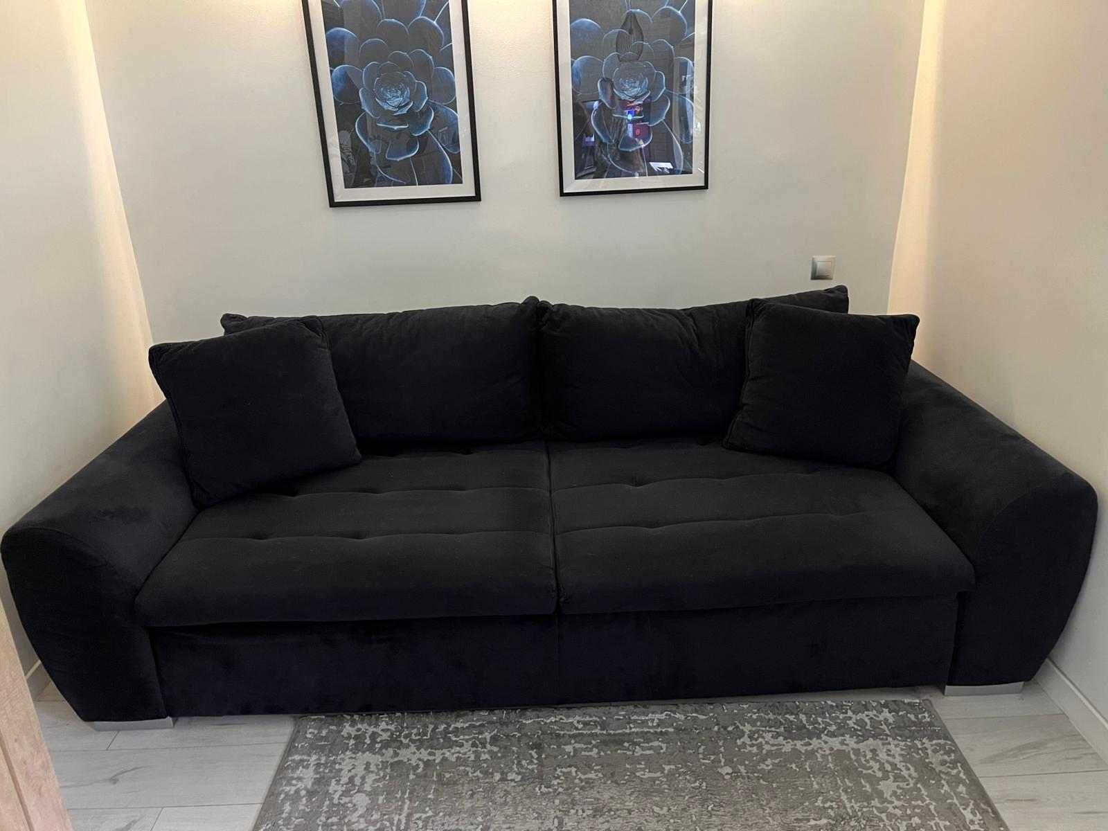 Sofa gaspar IV granatowa