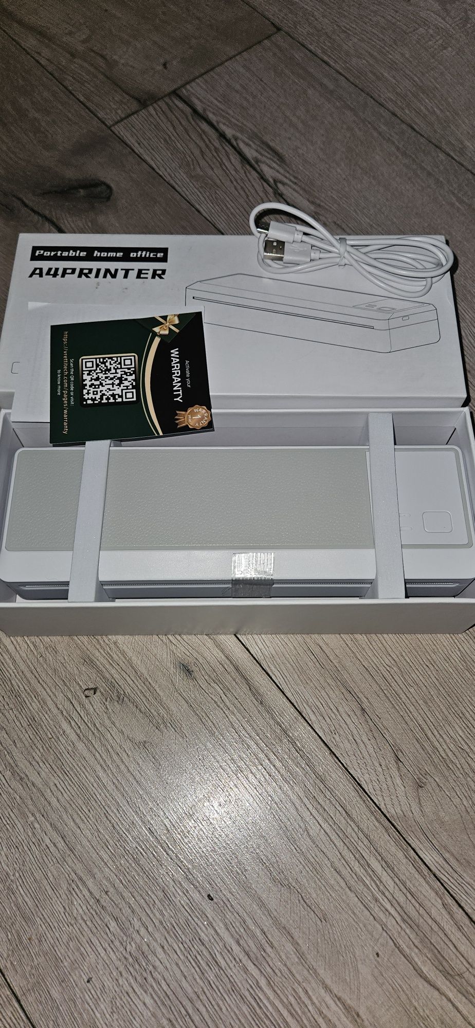 Drukarka termiczna vretti, przenośna drukarka termiczna P83,