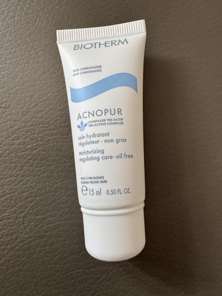 Biotherm Acnopur krem nawilzający 15 ml do twarzy+10 ml Fluid