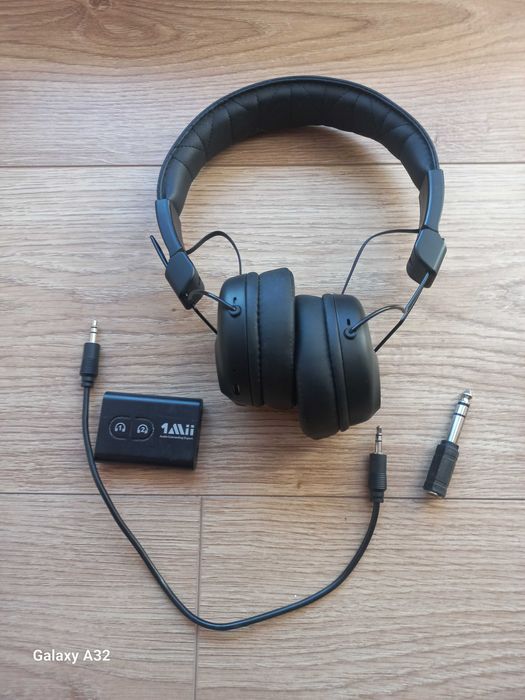 Słuchawki JLab Studio  + Transmiter 1Mii ML300  do wykrywacza metalu