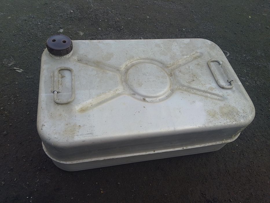 Kanister 40 litrów, aluminiowy, stan bdb