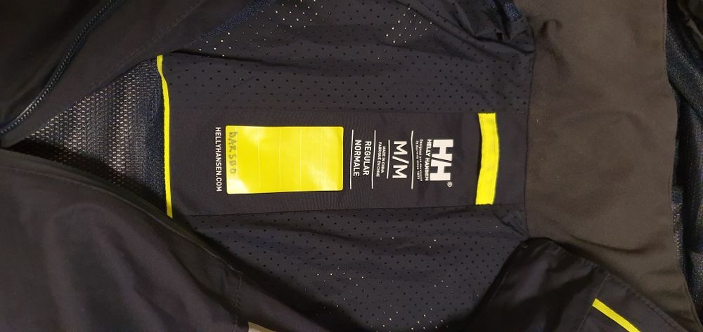 Kurtka przeciwdeszczowa HELLY HANSEN rozmiar L wymiary na zdjęciach