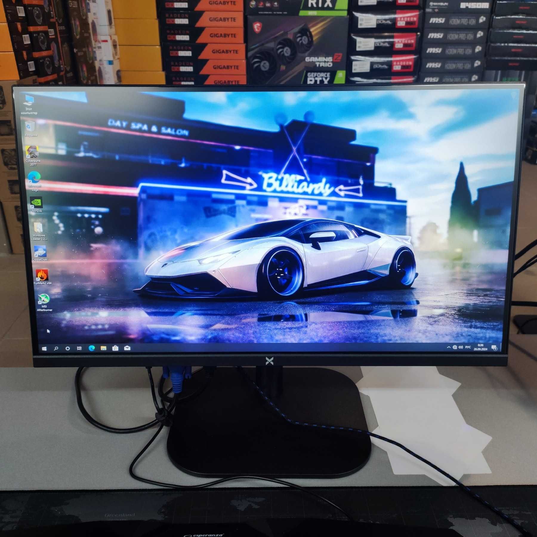 Ігровий Комп'ютер, Монітор, Клавіатура, Мишка, i5-11400, RTX 3070ti