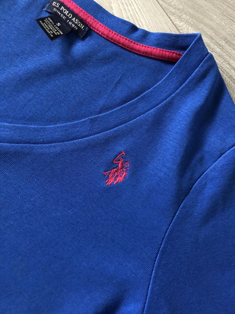 Us Polo Ralph Lauren Bluzka z dlugim rekawem indigo S Usa