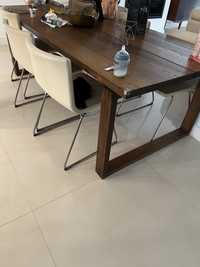 Mesa de jantar madeira maciça Ikea Morbylanga 220cm