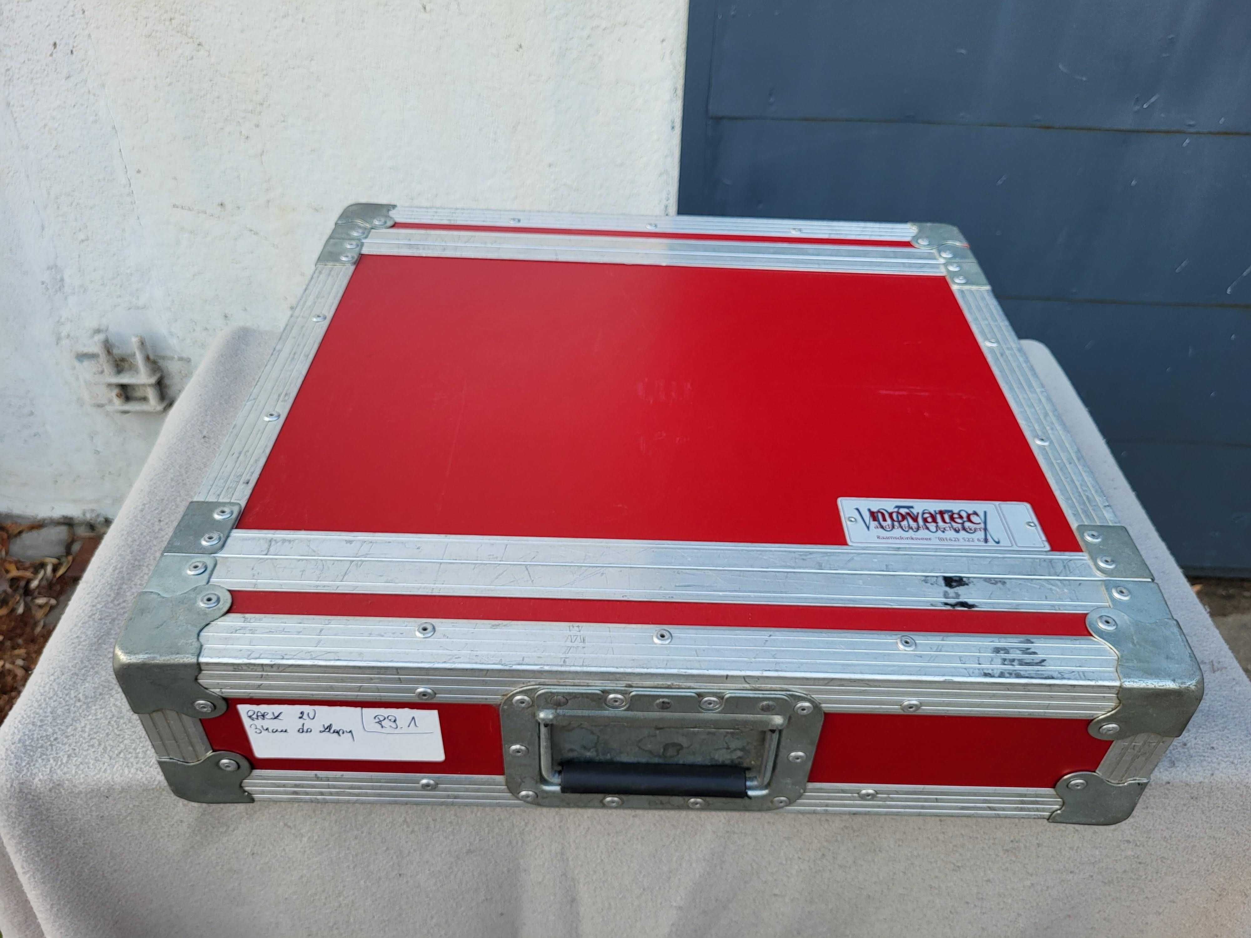RACK 2U 19cali 1x szyna 34cm do klapy Double Door R9.1
