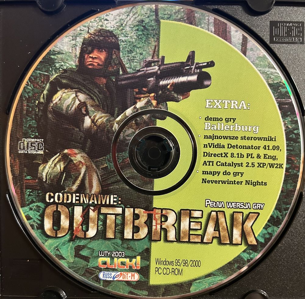 Gra PC Click 2/2003: Codename - Outbreak PL