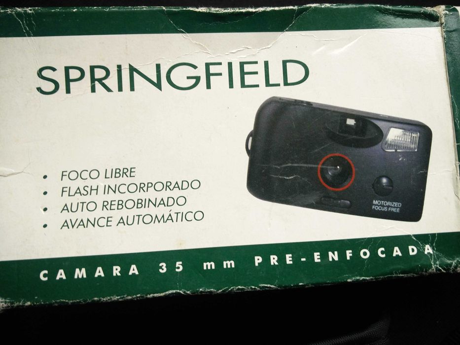 2 Máquinas Fotográficas analógicas Springfield::Novas