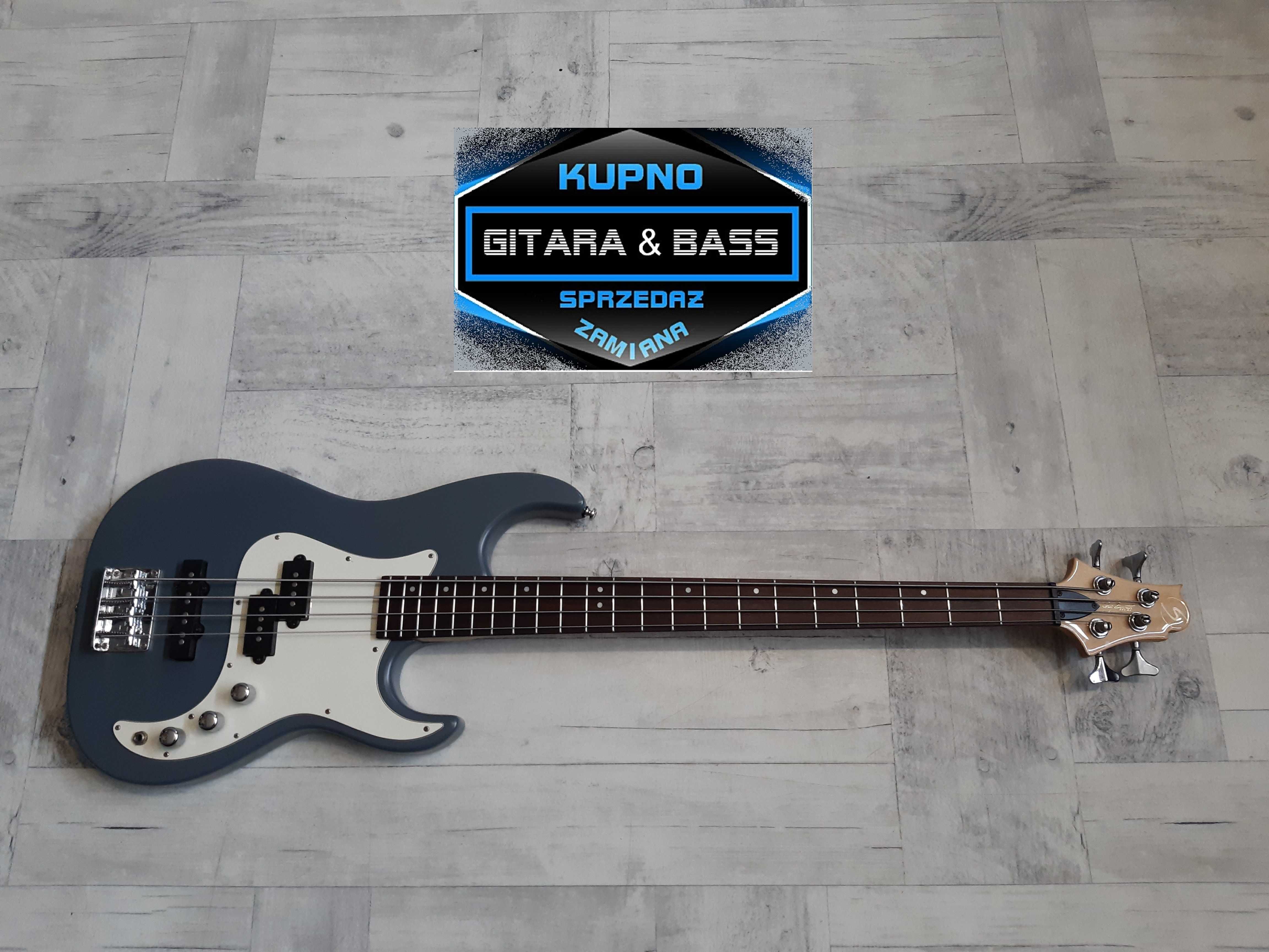 Gitara Basowa Samick-Corsair Bass 4 -Gray Matt- wysyłka Gratis-zamiana