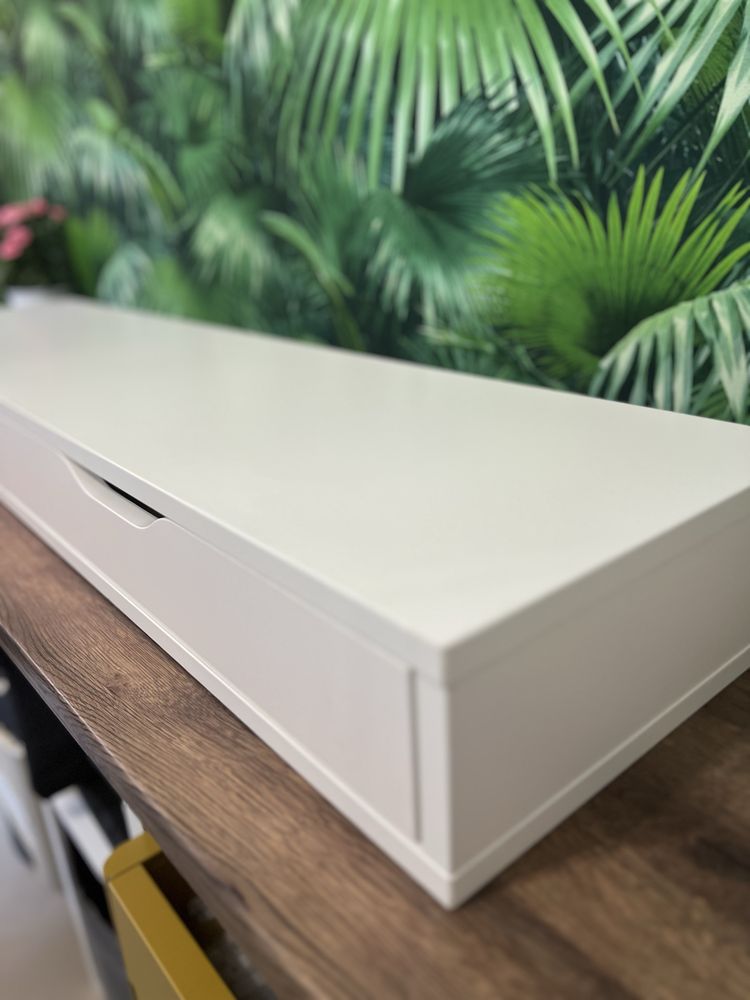 Półka z szufladami Ikea Ekby Alex