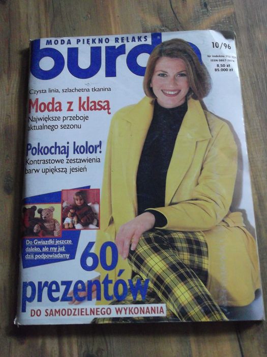 Burda październik 1996 rok