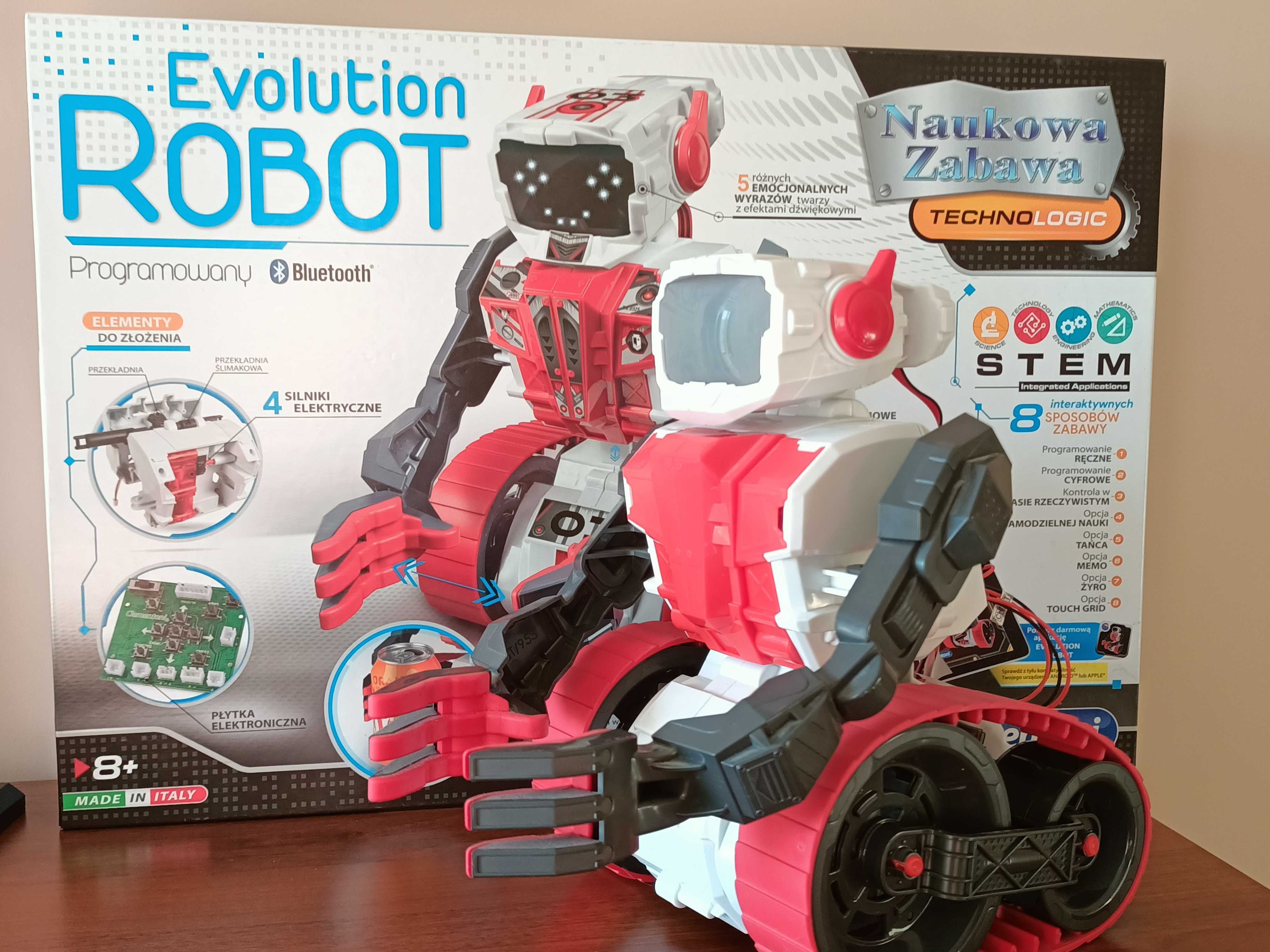 Robot Evolution Clementoni programowany