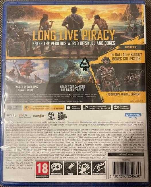 Gra Skull and Bones Edycja Premium PS5 - Nowa zafoliowana